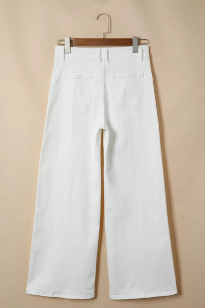Hazel Blues® |  Solid Color Loose Casual Jeans