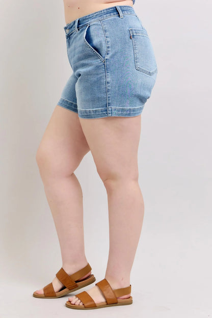 Hazel Blues® | Judy Blue High Rise Denim Shorts