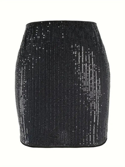 Hazel Blues® |  Sequin Mini Skirt