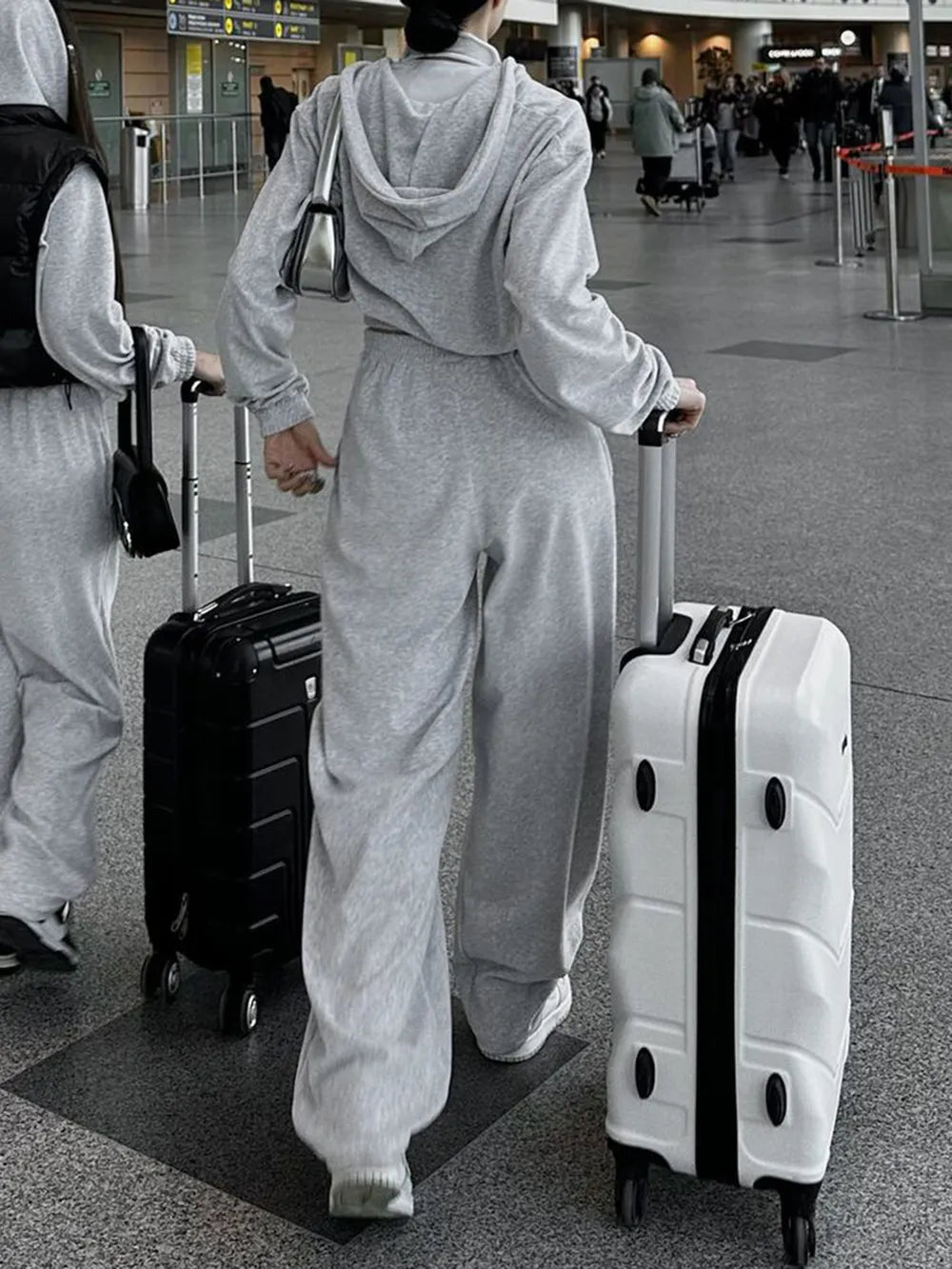Hazel Blues® |  Zip Up Hoodie and Pocketed Pants Set