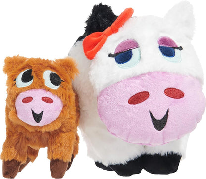 BARK Bertha Cow Plush Dog Toy - XL