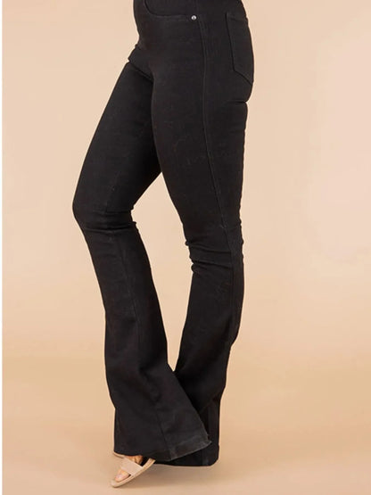 Hazel Blues® | High-Waisted Flare Jeans