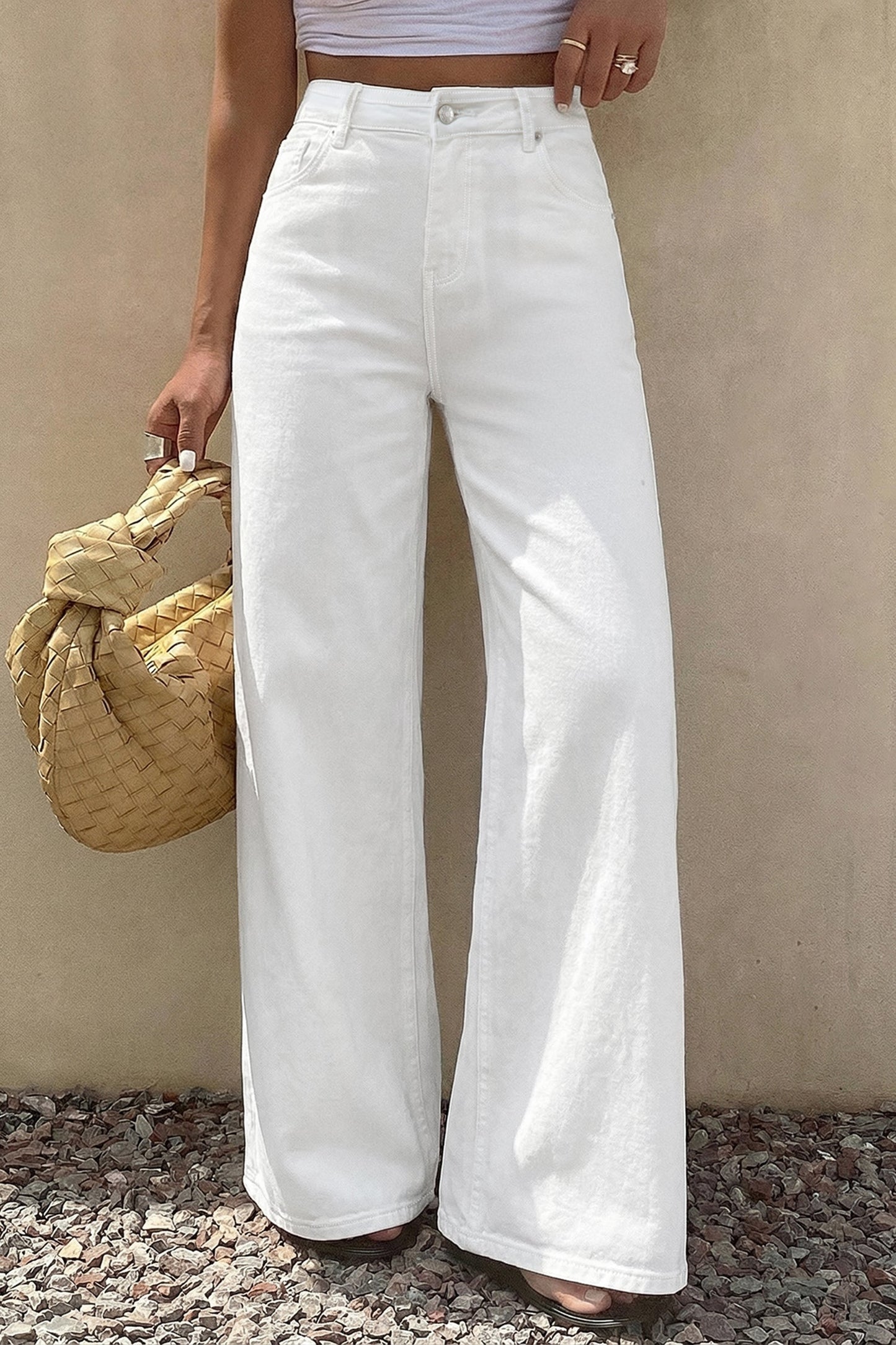 Hazel Blues® |  White Skies Jeans | White Jeans