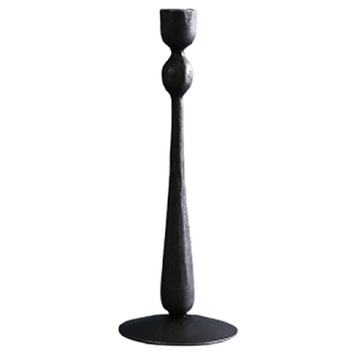 BLACKTHORNE FORGE BALL TAPER CANDLEHOLDER - 16"