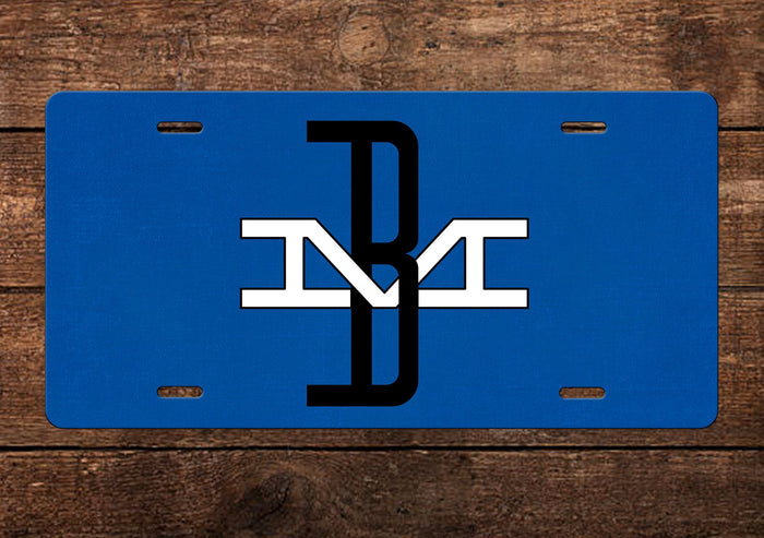 Boston & Maine RR License Plate