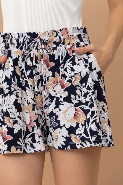 Hazel Blues® |  And The Why Wrinkle-free Stretchy Cooling Fabric Shorts