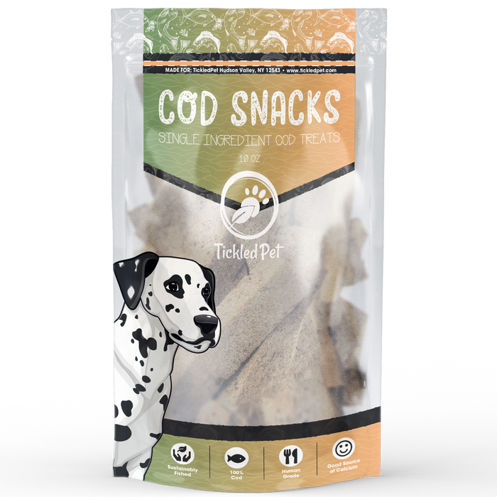 Cod Snacks 10 oz - Dog.Dog.Cat.