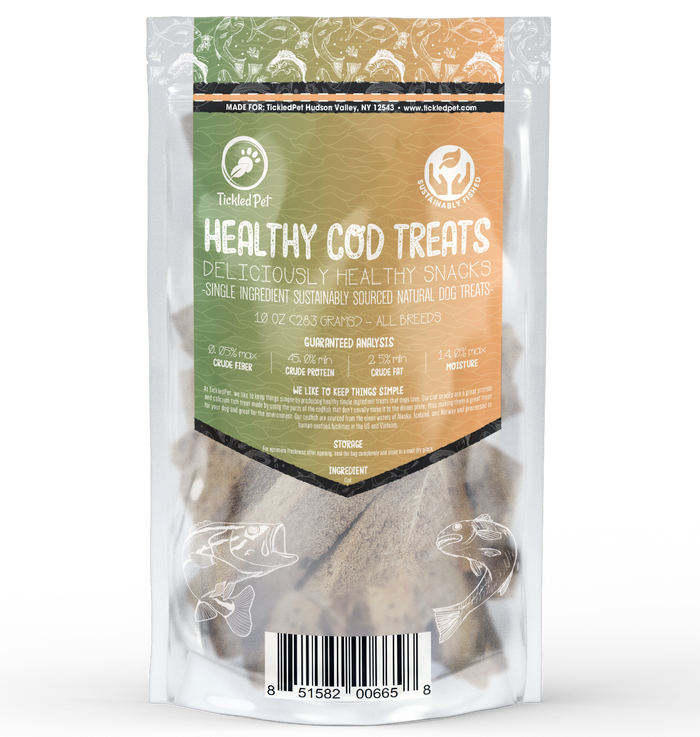 Cod Snacks 10 oz - Dog.Dog.Cat.