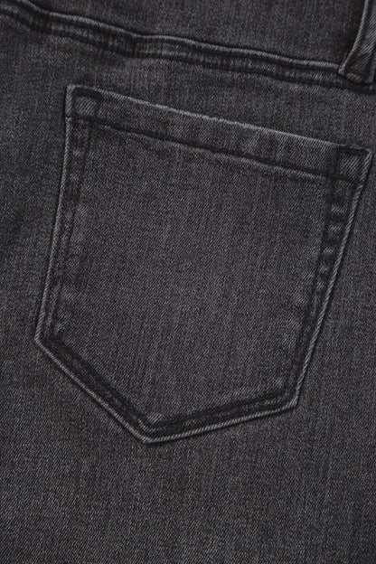 Hazel Blues® |  High-Waisted Wide-Leg Vintage Wash Jeans