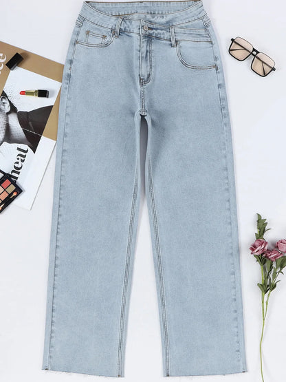 Hazel Blues® |  Wide Leg Jeans