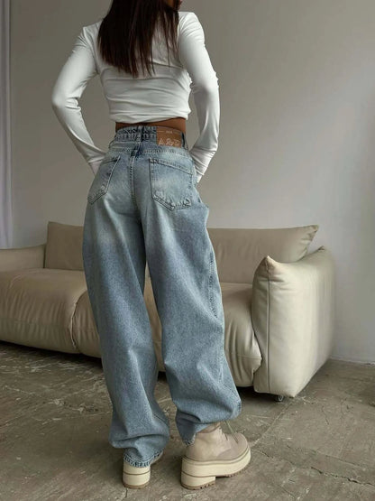 Hazel Blues® |  Wide Leg Jeans