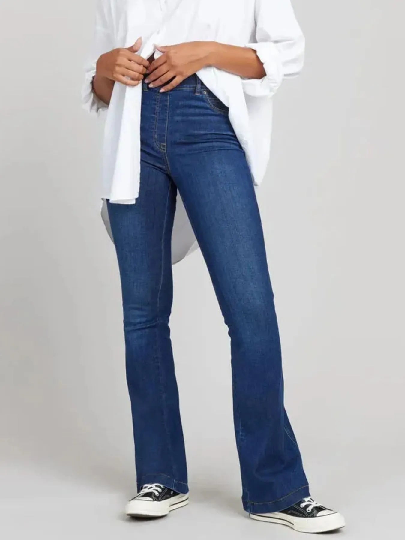 Hazel Blues® | High-Waisted Flare Jeans