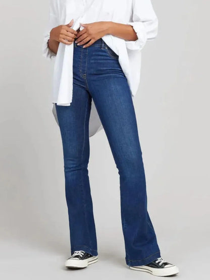 Hazel Blues® | High-Waisted Flare Jeans