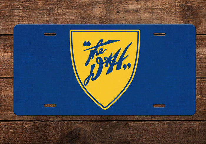 Delaware & Hudson (D&H) - Shield Logo - License Plate