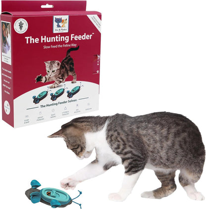 Doc & Phoebe's Indoor Hunting Cat Feeder - 3 Mouse Feeders