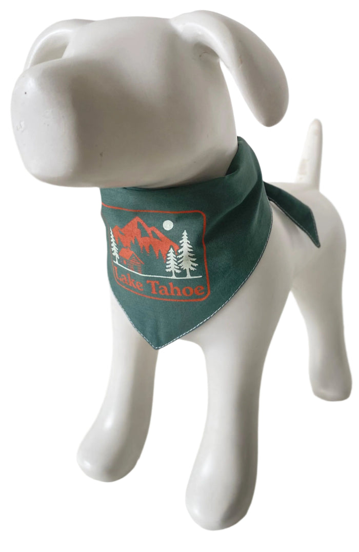 Dog Dog Cat Lake Tahoe Bandana - Dog.Dog.Cat.