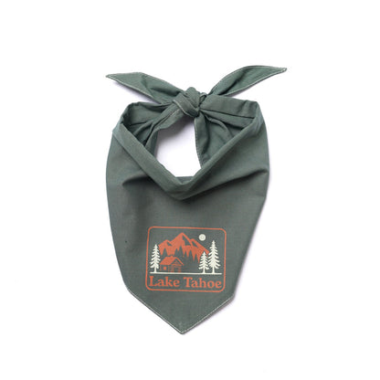 Dog Dog Cat Lake Tahoe Bandana - Dog.Dog.Cat.