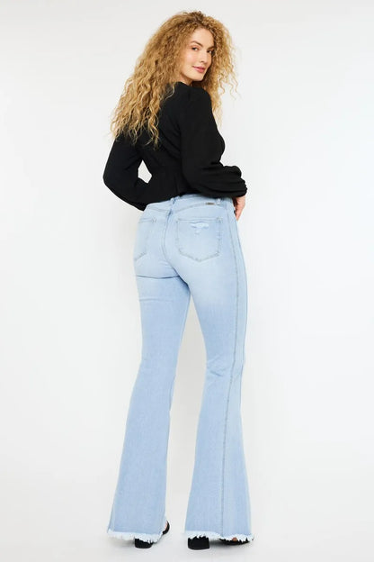 Hazel Blues® |  Kancan High Rise Curvy Flare Jeans