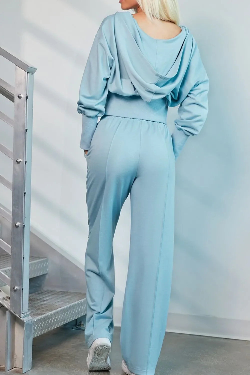 Hazel Blues® |  Zip-Up Hoodie and Pants Active Set
