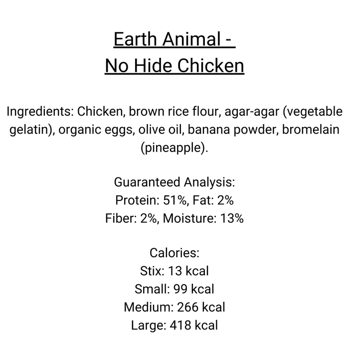 Earth Animal - No Hide Chicken