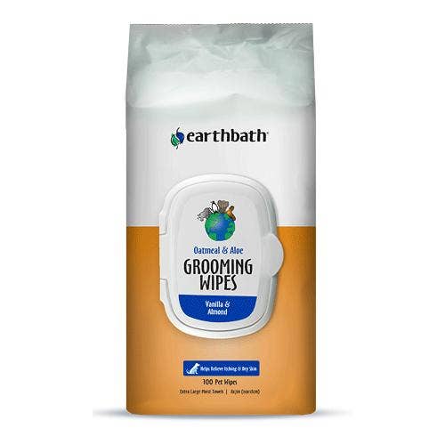Earthbath Grooming Wipes - Dog.Dog.Cat.
