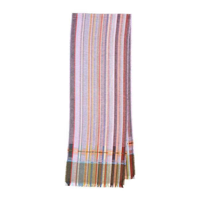 Eyck Silk Linen Lilac Scarf