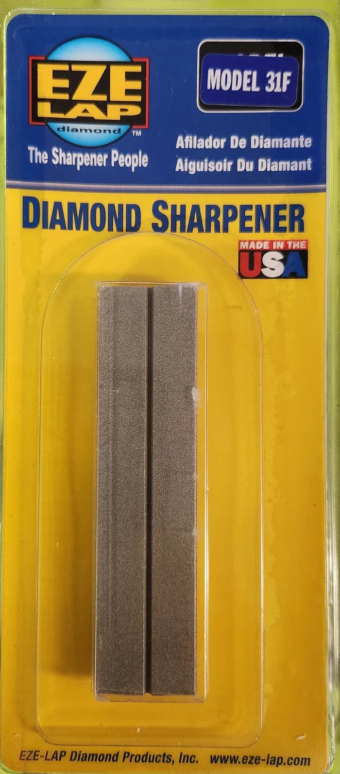 31F - Med - Fine Grit with Fish Hook Groove 4x1
