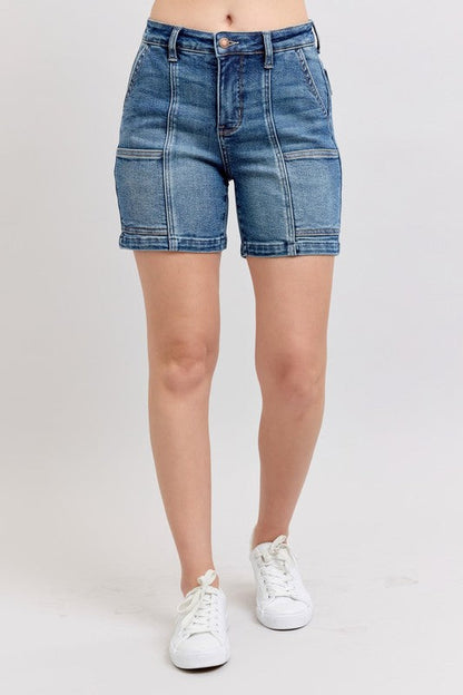 Hazel Blues® | Judy Blue High Rise Denim Shorts
