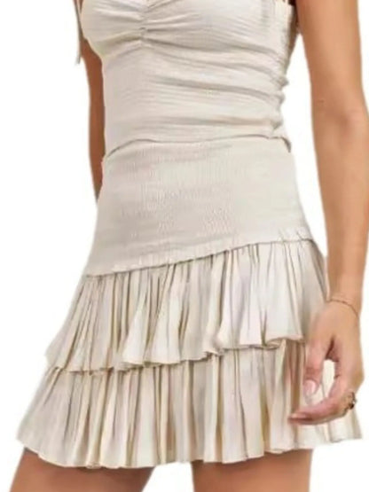 Hazel Blues® |  Sweetheart Neck Cami and Skirt Set