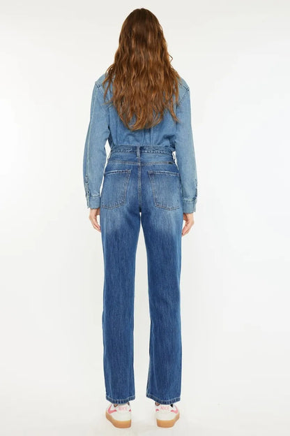 Hazel Blues® |  Kancan Ultra High Rise 90's Boyfriend Jeans