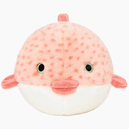 Fluff & Tuff Dottie Puffer Fish – Ultra-Durable Plush Dog Toy - Dog.Dog.Cat.