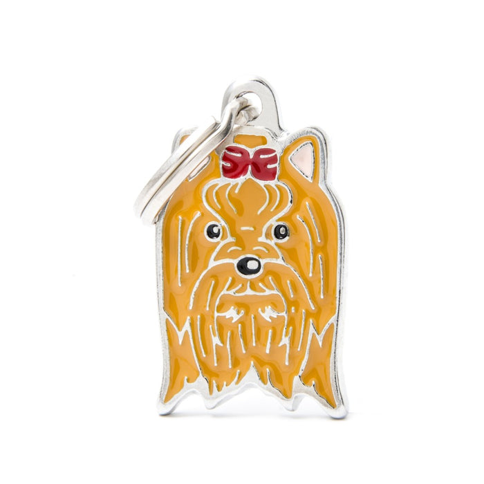 Friends Yorkshire ID Tag - MyFamily - Dog.Dog.Cat.