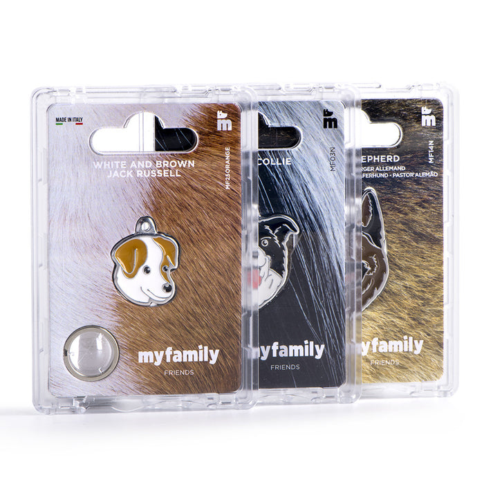 Friends Yorkshire ID Tag - MyFamily - Dog.Dog.Cat.