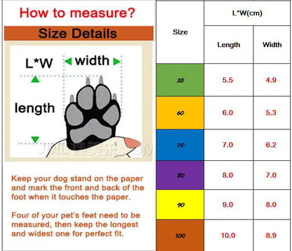 Full Leg Dog Shoes - Durable Protective Boots for Dogs, All Sizes & Secure Fit - Dog.Dog.Cat.