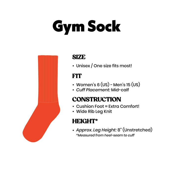 Gumball Poodle - Feral Gym Crew Socks
