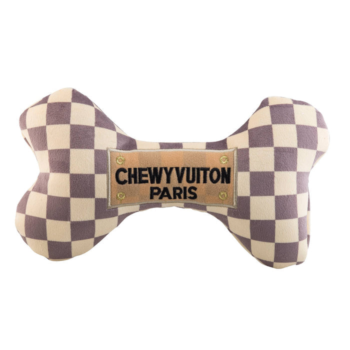 Haute Diggity Dog Chewy Vuiton Bones Squeaker Dog Toy - Dog.Dog.Cat.