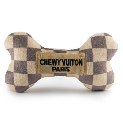 Haute Diggity Dog Chewy Vuiton Bones Squeaker Dog Toy - Dog.Dog.Cat.