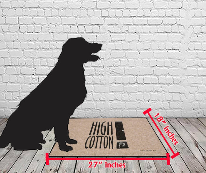 High Cotton Gifts - Agenda For Day Mat - Dog.Dog.Cat.