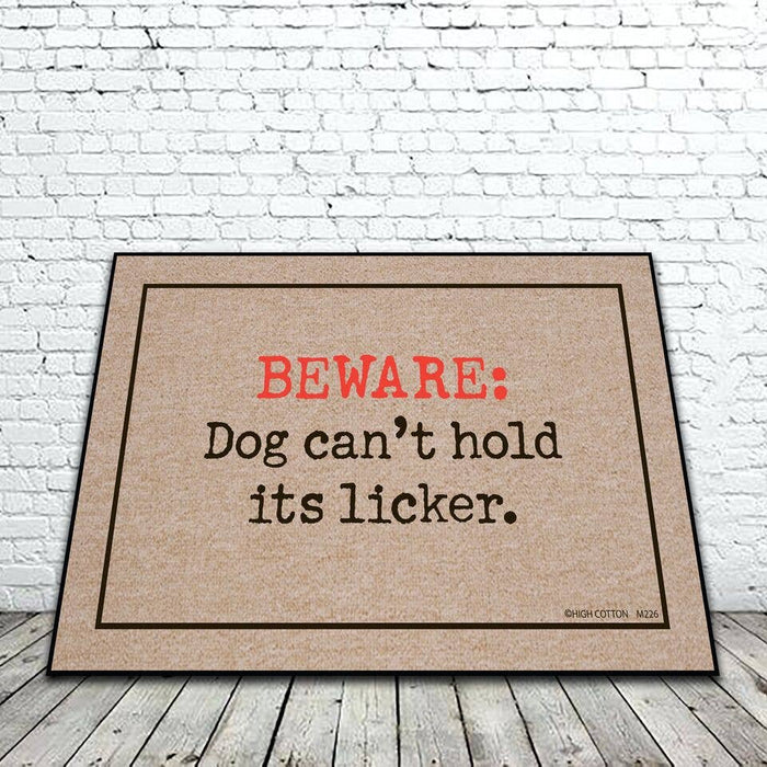 Dog Can't Hold Its Licker Mat - Dog.Dog.Cat.