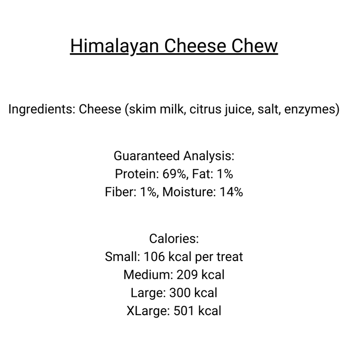 Himalayan Dog Chew - Cheese