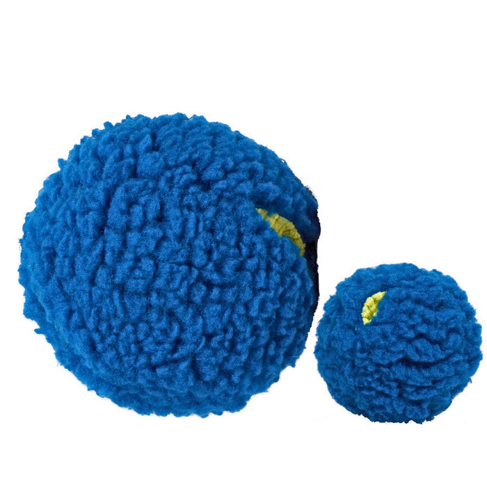 HuggleHound Hugglesnuffles Fleece Treat Ball - Interactive Dog Toy - Dog.Dog.Cat.