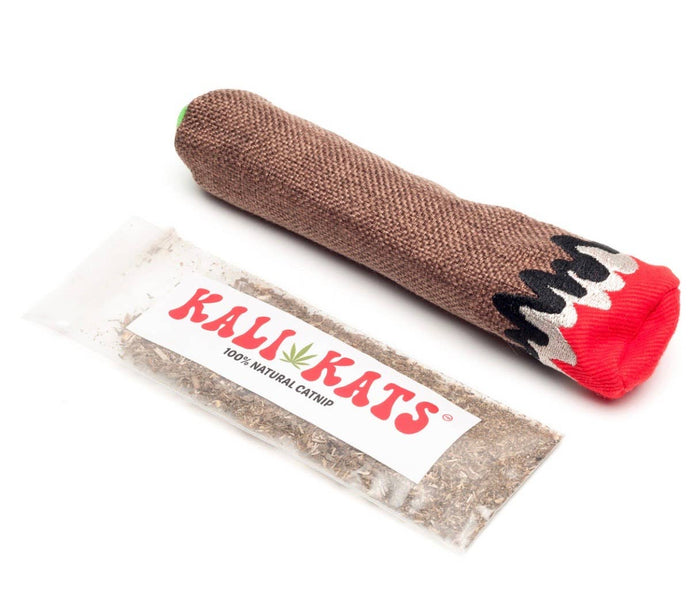 Dooby's Dog Toys - Hemp Cat Nip Blunt w/ cat nip - Dog.Dog.Cat.