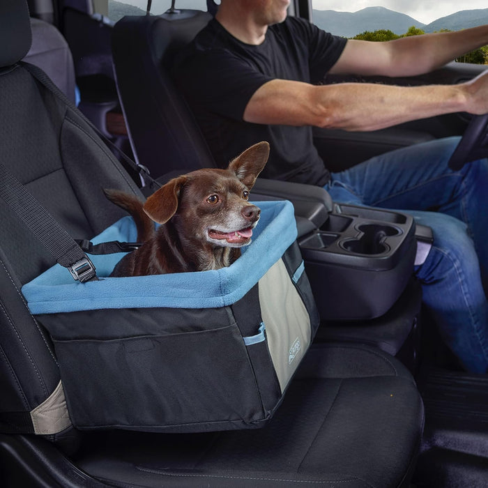 Kurgo Rover Booster Seat - Elevated Dog Car Seat for Small Dogs Up to 30 lbs - Dog.Dog.Cat.