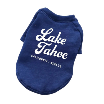 Lake Tahoe Sweatshirt - Tahoe Blue - Dog.Dog.Cat.