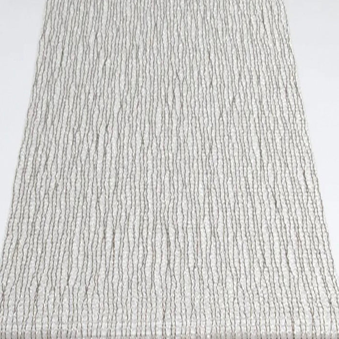 LATTICE TABLE RUNNER IN SILVER