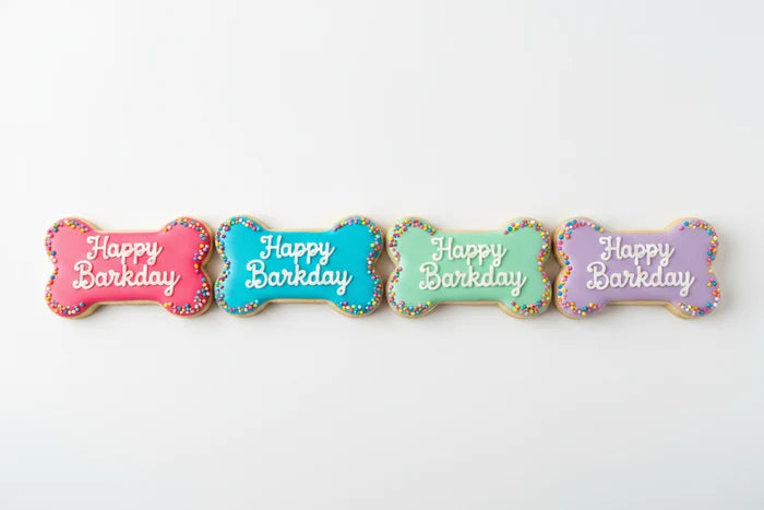 Lucky Biscuit Pet Bakery - Happy Barkday Bone Assorted