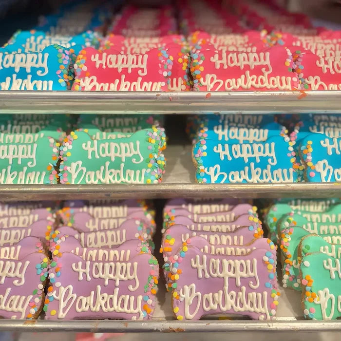 Lucky Biscuit Pet Bakery - Happy Barkday Bone Assorted