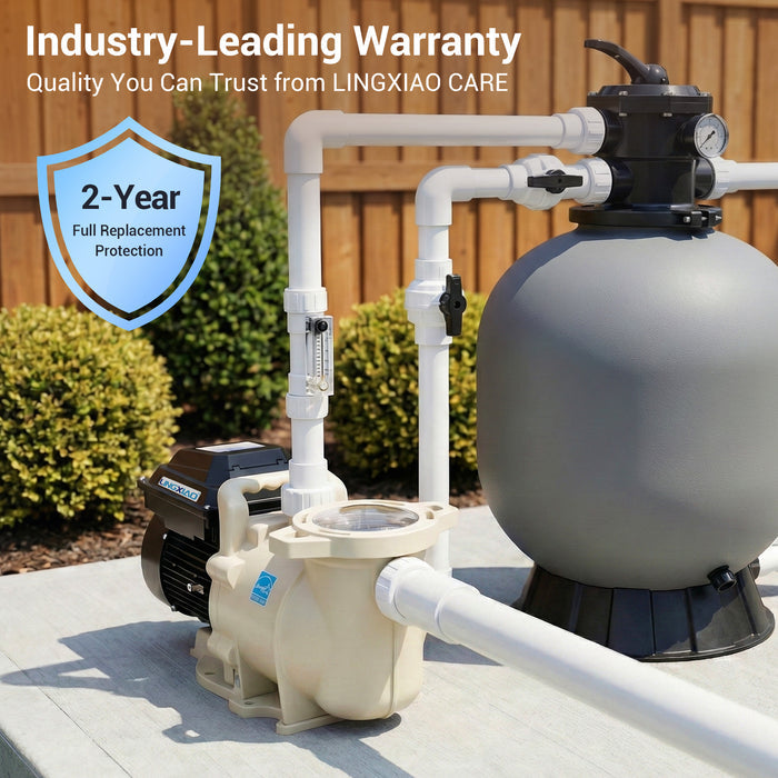 LX Pump 1-Year Full Replacement Warranty