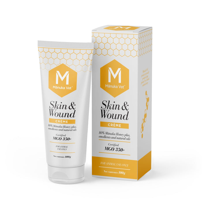 Manuka Vet Skin & Wound Creme - Natural Healing for Dogs & Cats - Dog.Dog.Cat.
