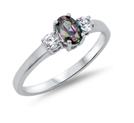 Mystic Topaz Ring